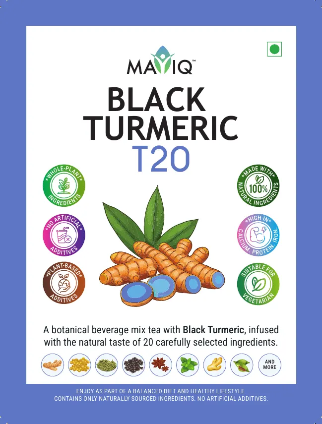 Black Tumeric T20 — Black Turmeric T20: An Exotic Botanical Infusion