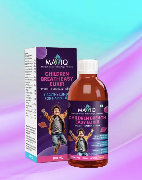 Children’s Breath Easy Elixir — ಮಕ್ಕಳ ಉಸಿರಾಟದ ಆರೋಗ್ಯಕ್ಕಾಗಿ ಆಯುರ್ವೇದ ಸೂತ್ರ.