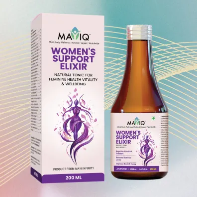 Women's Support Elixir — Delicately formulated for women’s reproductive and hormonal well-being.